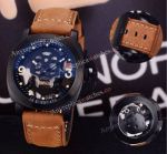 Replica NEW Radoimir Panerai Black Case Skeleton Watch 44mm